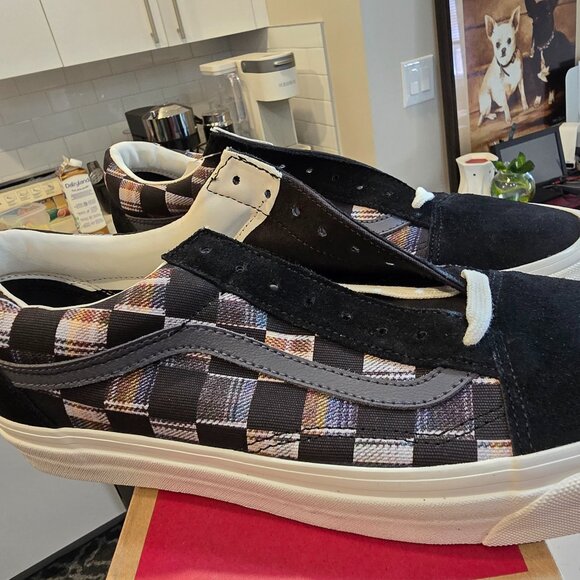 Vans Men Old Skool 36 DX Briocolage Checkerboard VN0A4BVQJ4E RARE MENS SKATE 9 - Picture 1 of 13